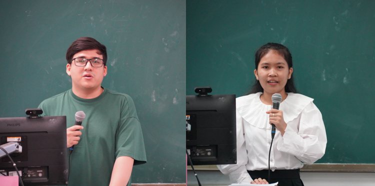 图片5优秀员工代表毛利修、冯慧美发言